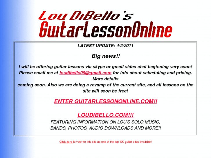 www.guitarlessononline.com