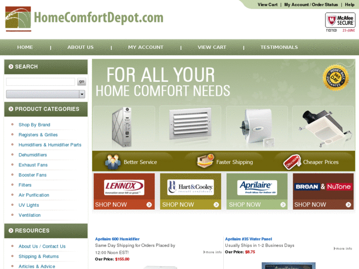 www.homecomfortdepot.org