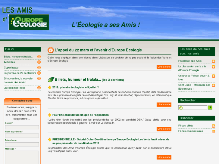 www.lesamisdeuropeecologie.eu