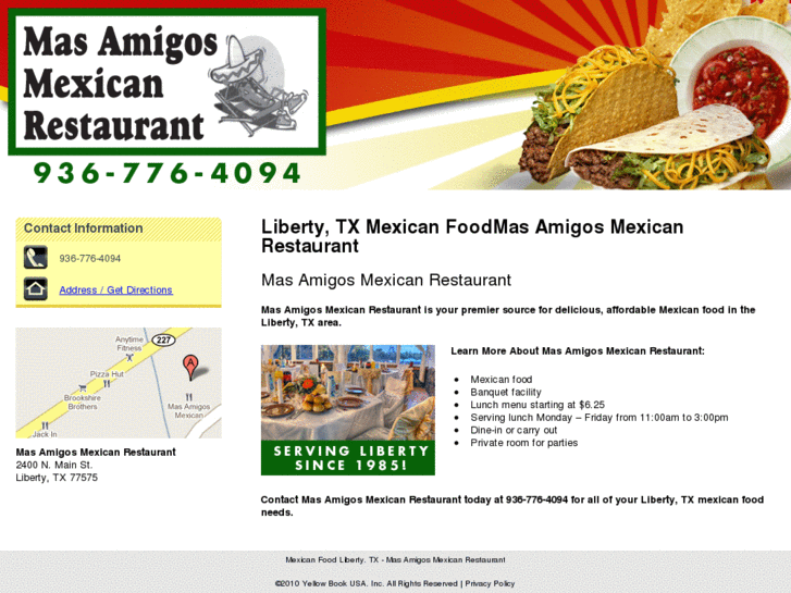 www.masamigosmexicanrestaurant.com