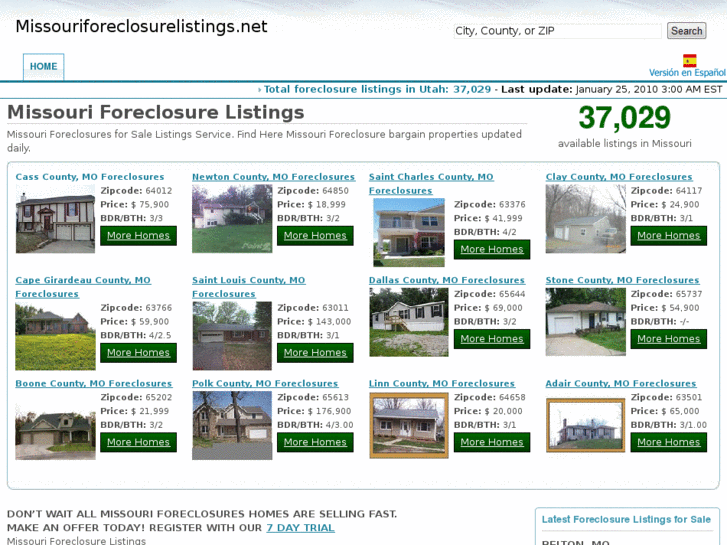 www.missouriforeclosurelistings.net