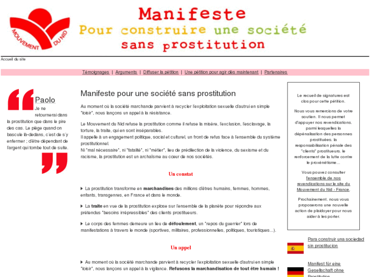 www.pourunesocietesansprostitution.org