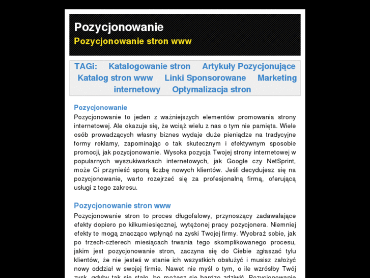 www.pozycjonowanie.krakow.pl