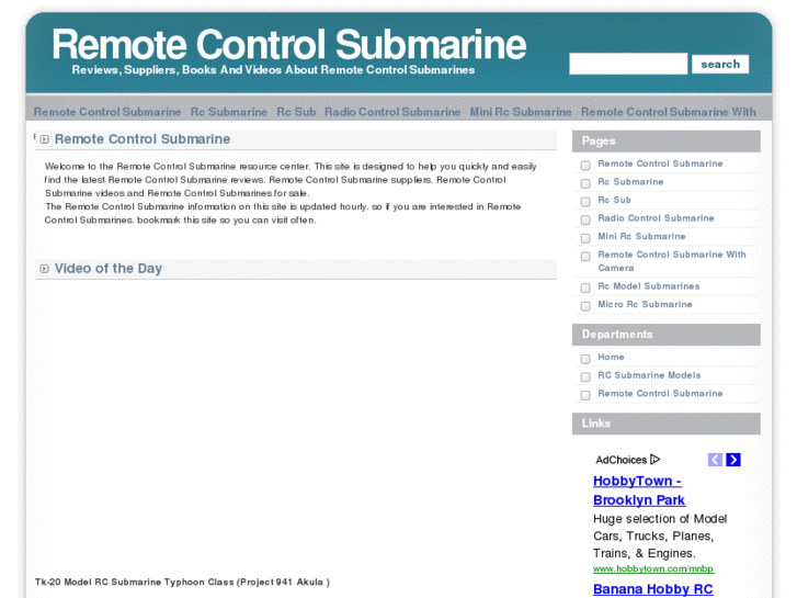 www.remotecontrolsubmarine.org