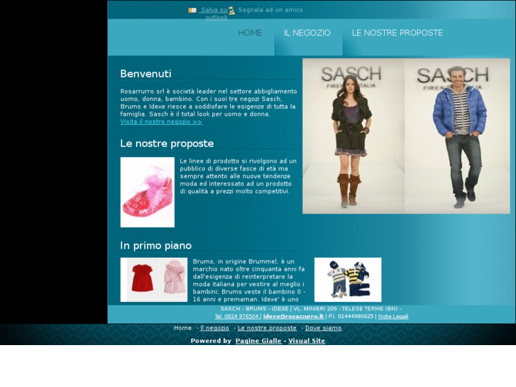 www.rosazzurroabbigliamento.com