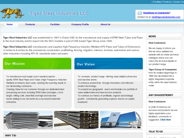 www.tigersteelindustries.com