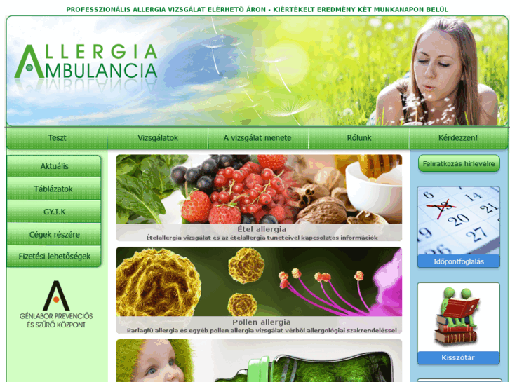 www.allergiaambulancia.hu