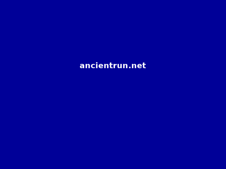 www.ancientrun.net