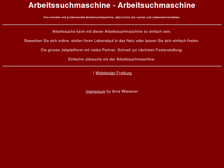 www.arbeitssuchmaschine.de