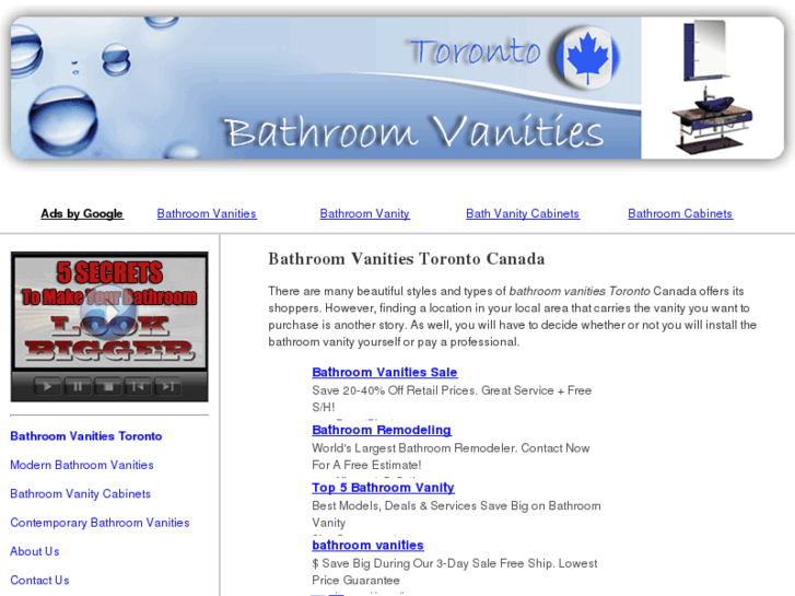 www.bathroomvanitiestoronto.net