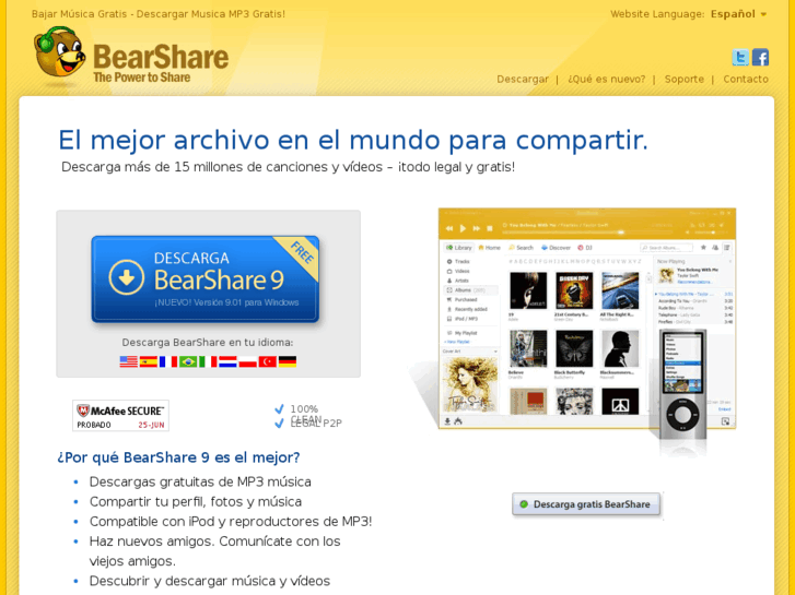 www.bearshare.es