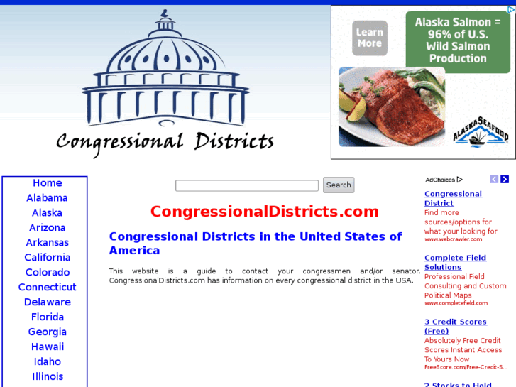 www.congressionaldistricts.com