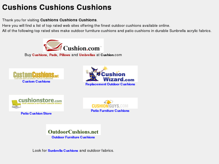 www.cushions-cushions-cushions.com