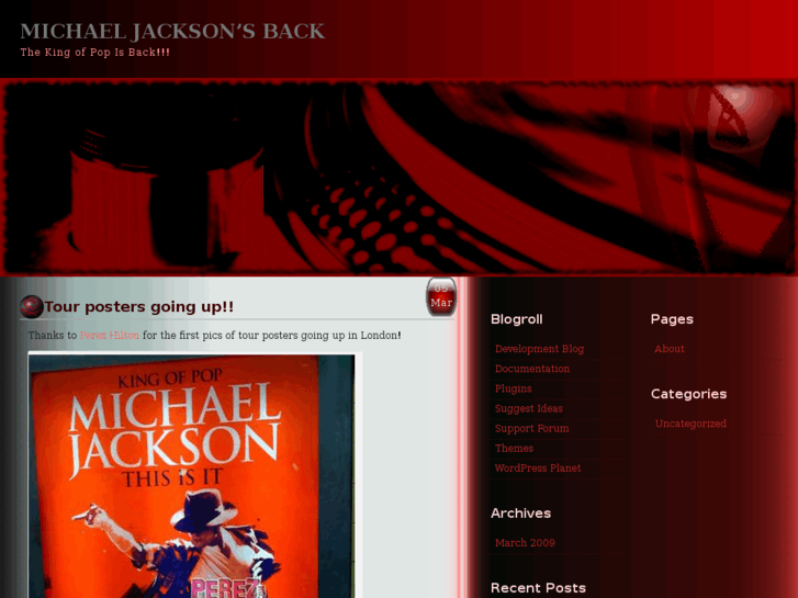 www.michaeljacksonsback.com