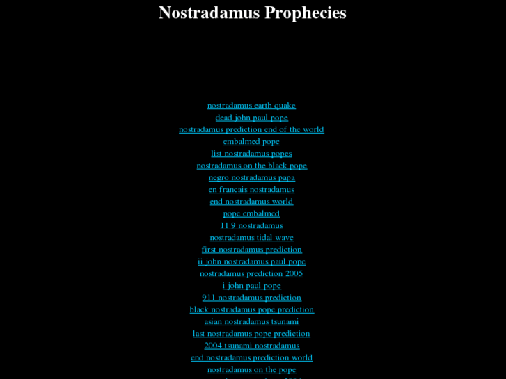 www.nostradamus-prophecies.com