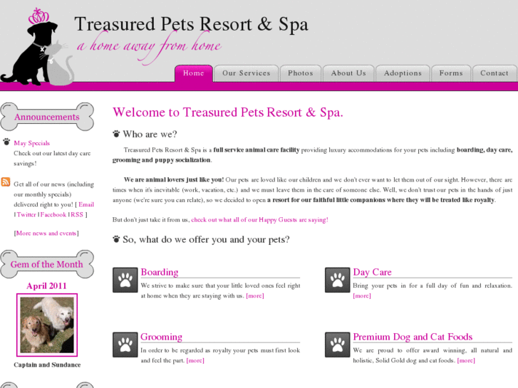 www.treasuredpetsresortandspa.com