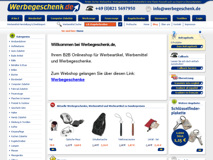 www.werbegeschenkeshop.com