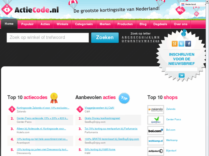 www.actiecode.nl