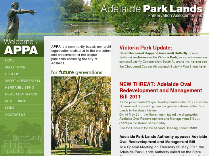 www.adelaide-parklands.org