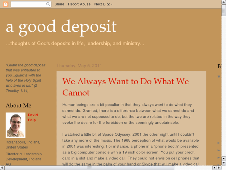 www.agooddeposit.com