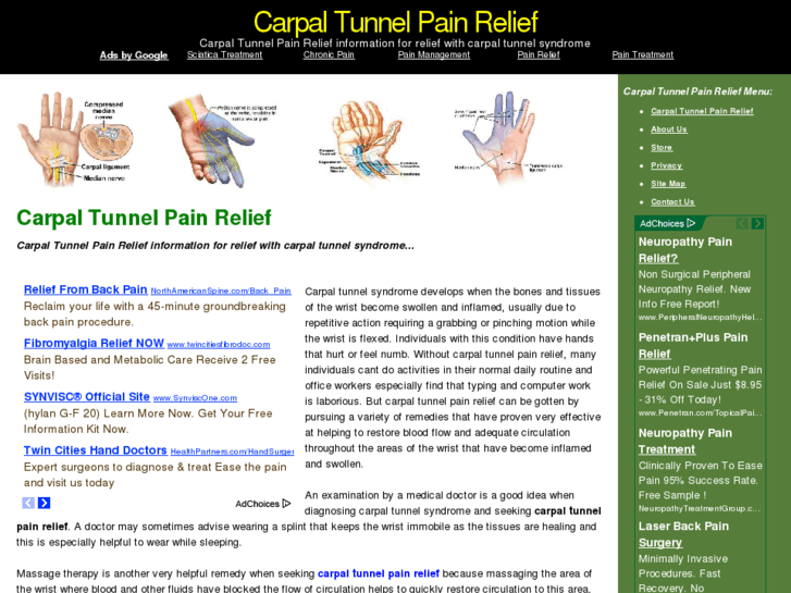 www.carpaltunnelpainrelief.net