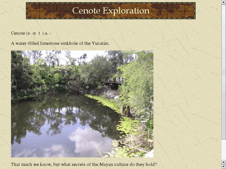 www.cenotes.net