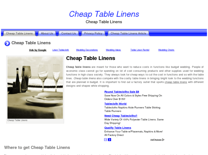 www.cheaptablelinens.org