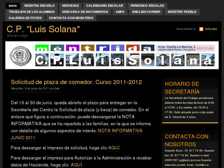 www.colegioluissolana.com