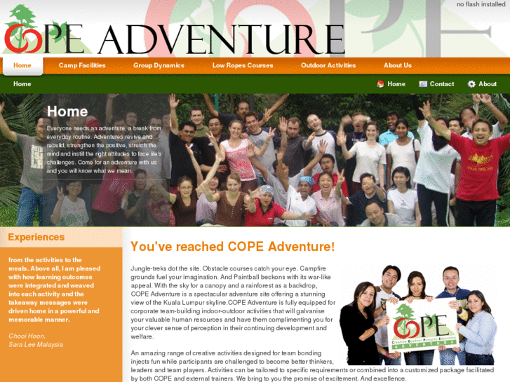 www.copeadventure.com