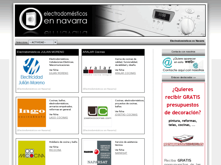 www.electrodomesticosennavarra.com