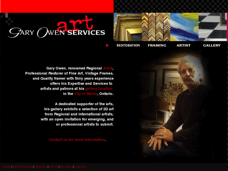 www.garyowenartservices.com