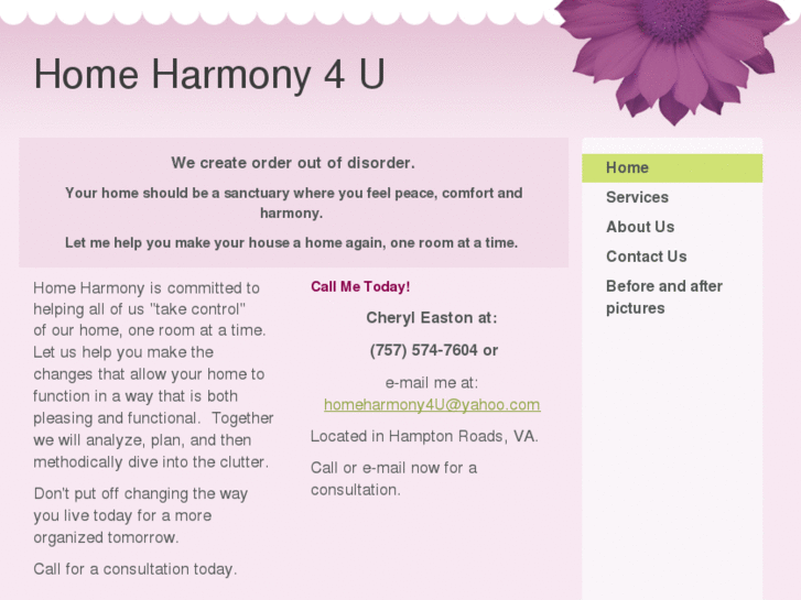 www.homeharmony4u.com