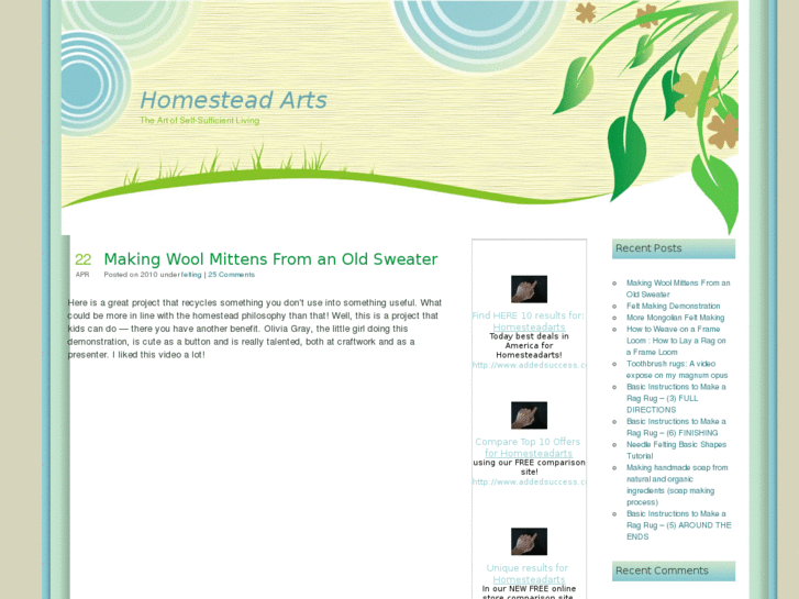 www.homesteadarts.info