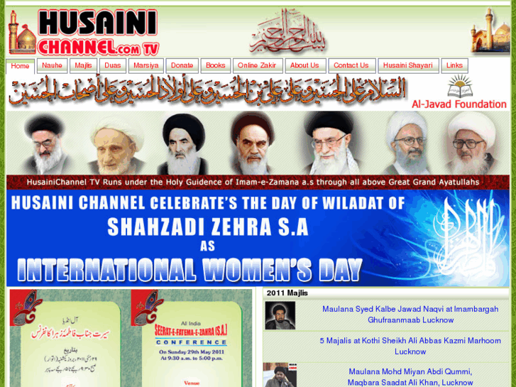 www.husainichannel.com