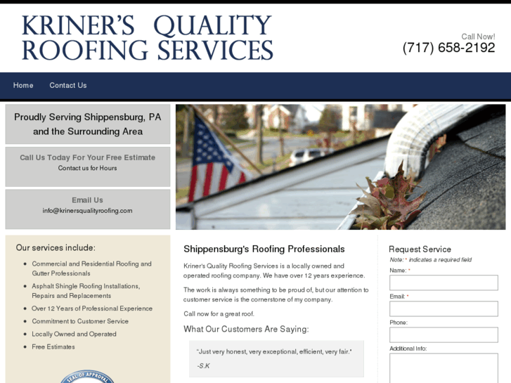 www.krinersqualityroofing.com