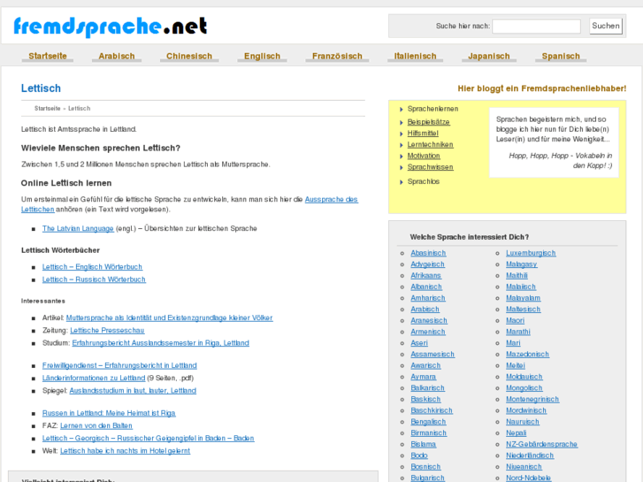www.lettischlernen.com