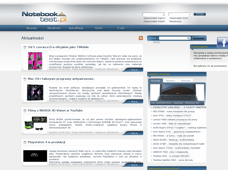 www.notebooktest.pl