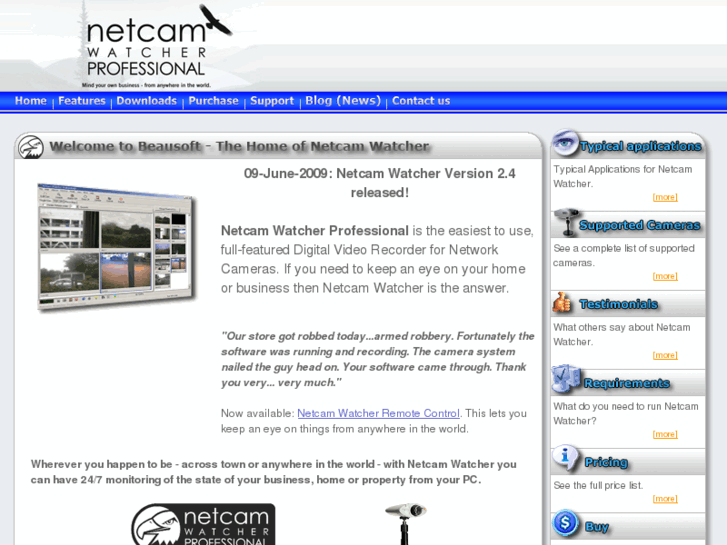 Netcam Watcher Pro 3.3 seriell