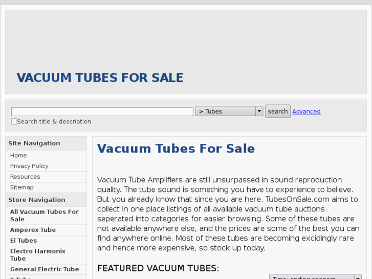 www.tubesonsale.com