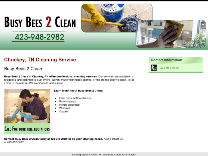 www.busybees2clean.com