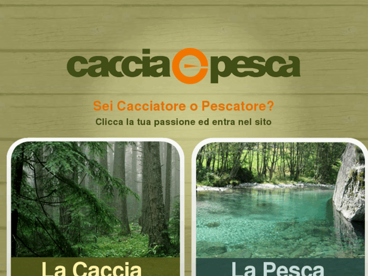 www.cacciaepesca.tv