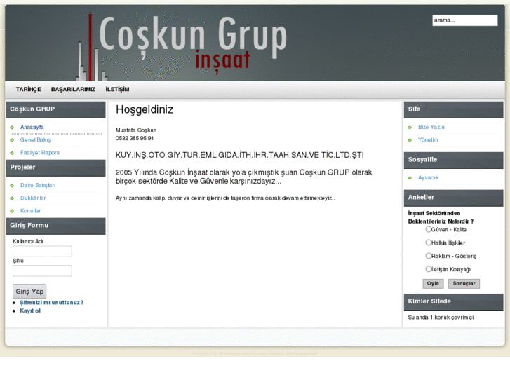 www.coskungrupinsaatkuyumculuk.com