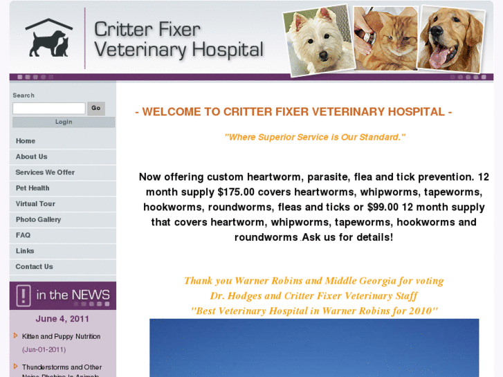 www.critterfixerveterinaryhospital.com