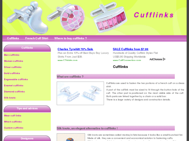 www.cufflinks.fr