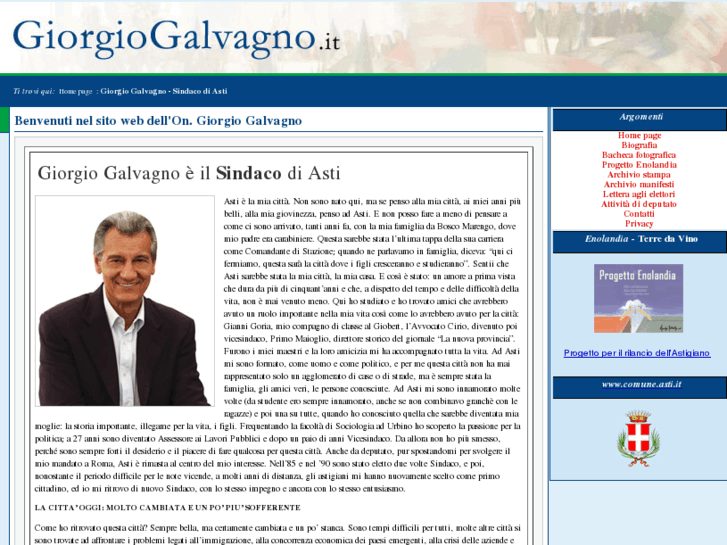 www.giorgiogalvagno.it