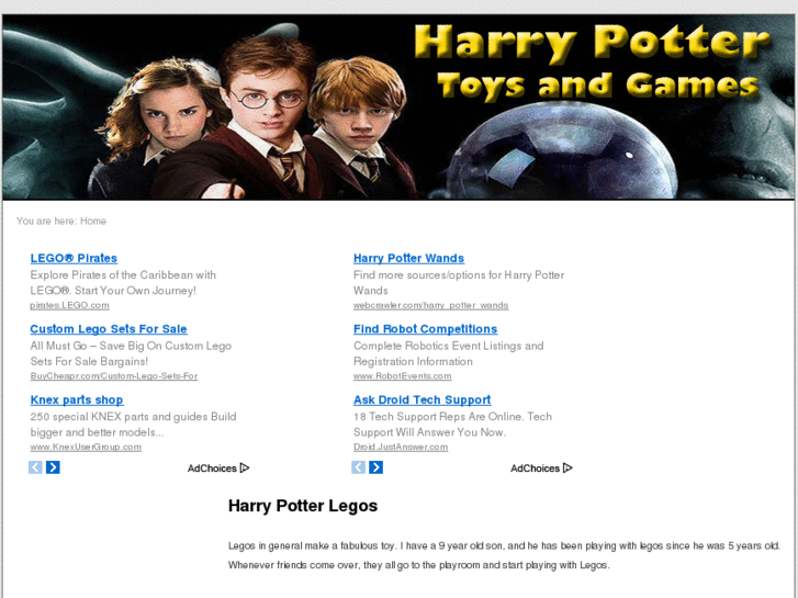 www.harrypotterlegosforsale.com