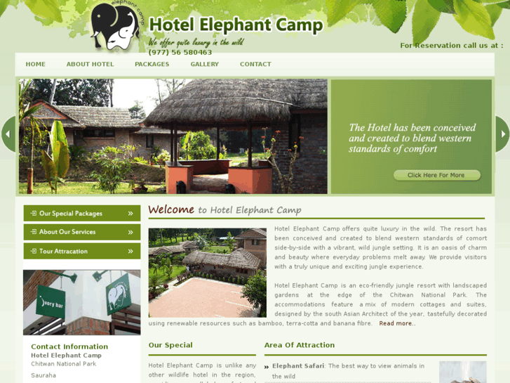 www.hotelelephantcamp.com