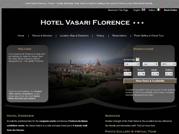 www.hotelvasariflorence.com