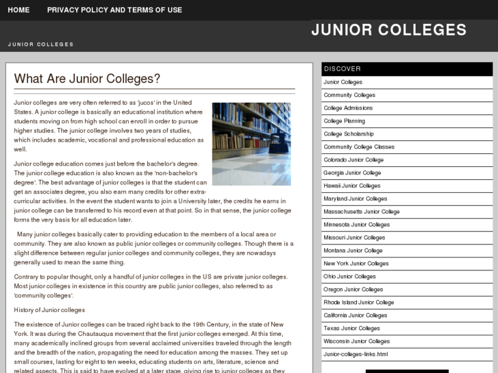 www.junior-college-advisor.com