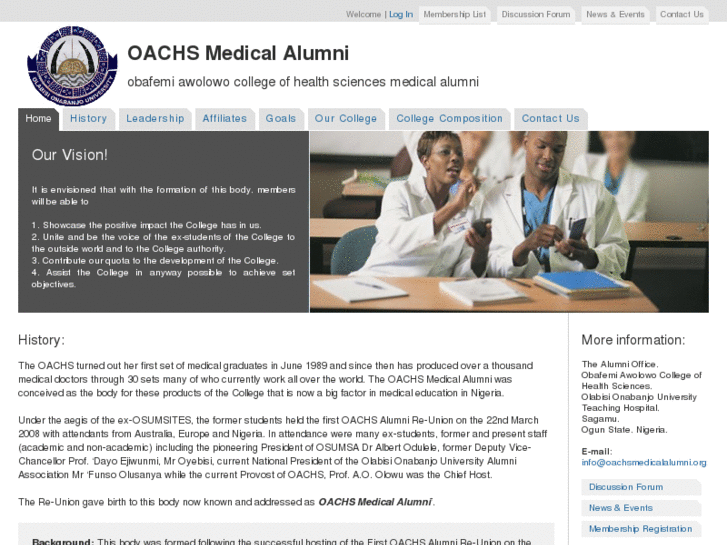 www.oachsmedicalalumni.org